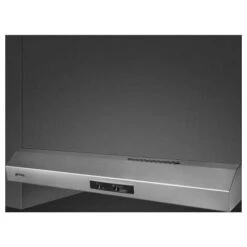 Smeg KTE90EX Cappa Da Incasso A Vista Aspirante Estetica Universale Classe Energetica D 3 Velocita' Illuminazione LED 90 Cm Acciaio Inox