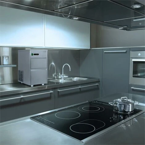 Klarstein Powericer XL - Macchina Per Cubetti Ghiaccio 145W 20Kg/giorno - immagine 2