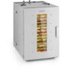 Klarstein Master Jerky 16 Essiccatore 1500W 40-90 °C Timer 15h Acciaio Inox Arge