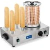 Cuoci Hot Dog Con 4 Barre Per Tostare Il Pane 2 X 300 W 30 Wurstel 500 Ml 230 V