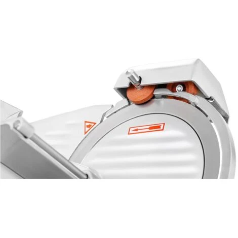 Affettatrice Uso Professionale 230V Lama 22 Cm Potenza 120W Taglio 0-12Mm - immagine 2
