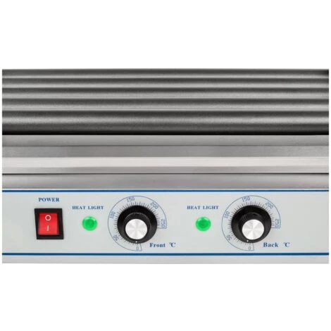 Griglia Hot Dog Macchina Cuoci Wurstel Professionale 5 Tubi Copertura In Teflon - immagine 5