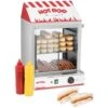 Macchina Per Hot Dog A Vapore In Acciao Inox E Vetro Temperato 7 8 L 2000 Watt