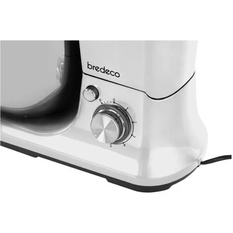Robot Da Cucina Mixer Planetaria Impastatrice Sbattitore 1.200 W 5 Litri Argento - immagine 3
