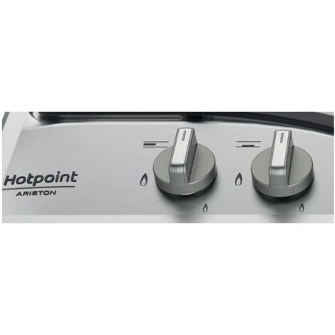 Hotpoint Ariston PCN 641 TIX Piano Cottura A Gas 4 Fuochi Griglie In Ghisa Bruciatore Tripla Corona 60 Cm Acciaio Inox - immagine 5