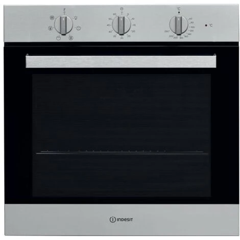 Indesit IFW 6530 IX Forno Elettrico Multifunzione Da Incasso Ventilato Capacita' 66 Litri Classe Energetica A 5 Programmi Funzione Grill 60 Cm Inox