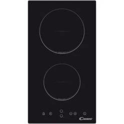 Candy CDH 30 Piano Cottura 2 Zone 9 Livelli Di Potenza 29 Cm Nero