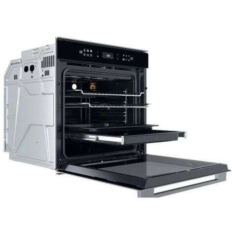 Whirlpool W7OM44S1P Forno Elettrico Multifunzione Da Incasso Autopulente Pirolitico Capacita' 73 Litri Classe Energetica A+ Tecnologia Sesto Senso Ready2cook Cook4 Cook3 8 Funzioni 60 Cm Nero - immagine 4