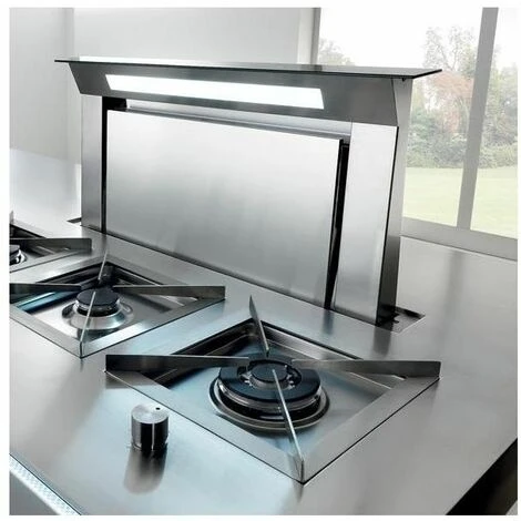 Falmec CDDW90.E1P2ZZZI400F Cappa Downdraft Worktop 90 Inox 90 Cm 220-240V 50-60Hz (MOTORE E FILTRO DA ACQUISTARE SEPARATAMENTE)