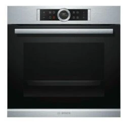 Bosch HBG635BS1 Serie 8 Forno Multifunzione Da Incasso Capacita' 71 Litri Classe Energetica A+ 13 Programmi Display TFT 60 Cm Acciaio Inox