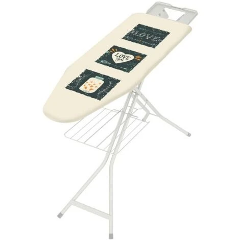 Colombo Asse Da Stiro PRATICA 120x40 Regolabile In 6 Posizioni Di Altezza, Poggiaferro Con Silicone, Griglia Porta Biancheria Rinforzata - immagine 2