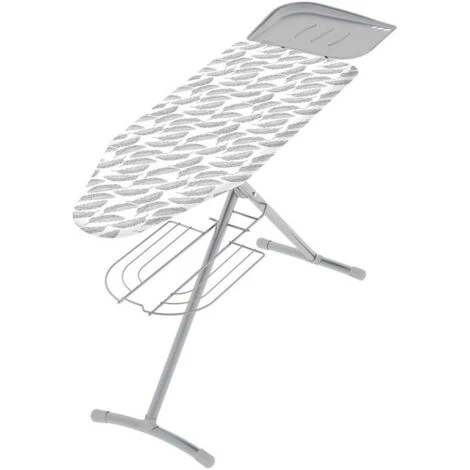 Colombo Asse Stiro TURBO 120x44 Regolabile In 6 Posizioni Di Altezza, Poggiaferro Portacaldaia Con Inserti In Silicone, Portagrucce, Griglia Portabiancheria Rinforzata - immagine 2