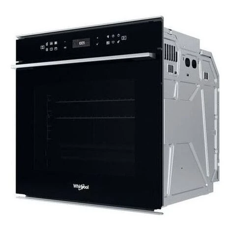 Whirlpool W7 OM4 4S1 P BL Forno Elettrico Multifunzione Da Incasso Pirolitico Capacità 73 Litri Classe Energetica A+ 8 Funzioni Display LCD Tecnologia 6° Senso 60 Cm Nero - immagine 2