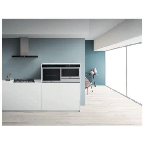 Whirlpool W7 OM4 4S1 P BL Forno Elettrico Multifunzione Da Incasso Pirolitico Capacità 73 Litri Classe Energetica A+ 8 Funzioni Display LCD Tecnologia 6° Senso 60 Cm Nero - immagine 4