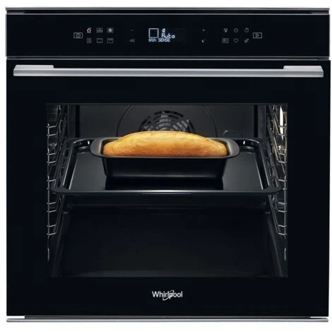 Whirlpool W7 OM4 4S1 P BL Forno Elettrico Multifunzione Da Incasso Pirolitico Capacità 73 Litri Classe Energetica A+ 8 Funzioni Display LCD Tecnologia 6° Senso 60 Cm Nero - immagine 5