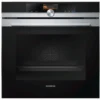 Siemens HB676G0S1 Forno Elettrico Multifunzione Da Incasso Pirolitico Capacita' 71 Litri Classe Energetica A+ 13 Programmi 3650 W Display TFT Touch 3,7 60 Cm Nero/Acciaio Inox