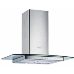 Silverline 3110.6 Cappa A Parete Aspirante Classe Energetica C 3 Velocità Portata 560 Mⁿ/h 60cm Acciaio Inossidabile E Vetro Temperato