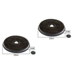 N.2 FILTRI CAPPA CARBONI ATTIVI FABER 152 FILTRANTE ACCFAB-FIL DIAM 23 CM F 38