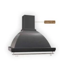 Cappa Parete Valentina Da 90cm Finitura Antracite Prod. Italia 90X50
