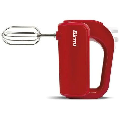GIRMI SBATTITORE MIXER ELETTRICO CON FRUSTE ROSSO 170W - immagine 2