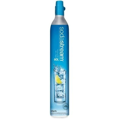 SodaStream Cilindro Co2 Addizionale In Licenza D'uso, Per Gasatore D'acqua, Da 60L Fino A 100L