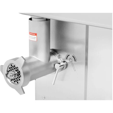 Tritacarne Elettrico Professionale Acciaio Inox Funzionamento Invertito 150kg/h - immagine 2