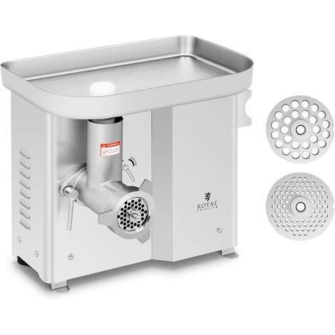 Tritacarne Elettrico Professionale Acciaio Inox Funzionamento Invertito 150kg/h - immagine 5