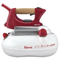 Ferro Da Stiro Professionale A Vapore Potenza 2000 Watt Accessione Separata Ferro - Caldaia Stiratura A Secco FERRO DA STIRO CON CALDAIA 2000W GIRMI PZ
