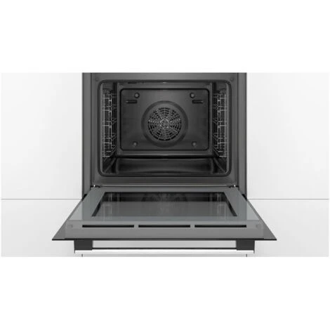 Bosch HRA518BS1 Serie 6 Forno Elettrico Da Incasso Capacita' 71 Litri Classe Energetica A Vapore Display LCD 30 Programmi 60 X 60 Nero/Acciaio Inox - immagine 2