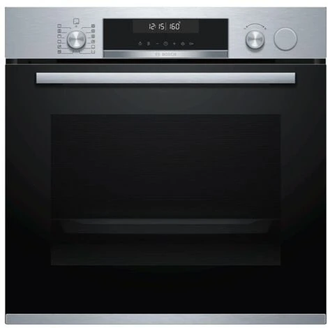 Bosch HRA518BS1 Serie 6 Forno Elettrico Da Incasso Capacita' 71 Litri Classe Energetica A Vapore Display LCD 30 Programmi 60 X 60 Nero/Acciaio Inox - immagine 3
