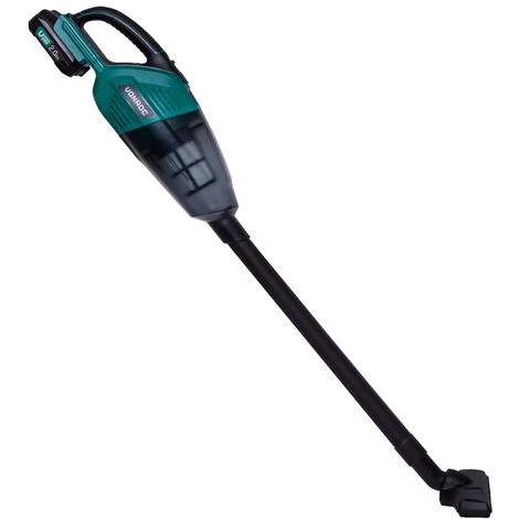 VONROC Potente Aspirabriciole-aspiratore Portatile VPOWER 20V. Include 2 Batterie 2.0Ah, Caricatore, Contenitore Da 0,5 Litri, 3 Ugelli Ed Estensione - immagine 2