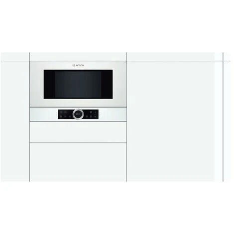 Bosch 8 Series - Forno A Microonde Innowave Maxx Bfl634gw1 21l - immagine 3