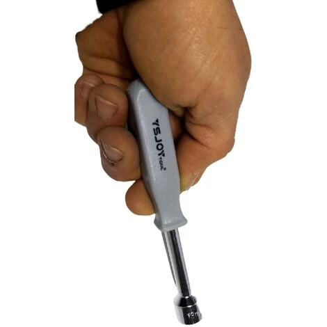 Set 7 PZ Cacciaviti Esagonali X Dadi Bussole Boccole Esagonali Da 5 A 13 Mm 21029 - immagine 5