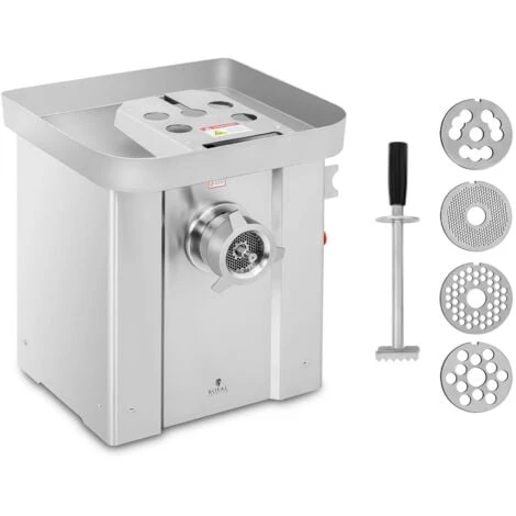 Tritacarne Elettrico Professionale Acciaio Inox Funzionamento Invertito 800kg/h