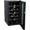 Cantina Refrigerante Vino Cantinetta Frigo Elettrica 18 Bottiglie 52Lt 70W Nero