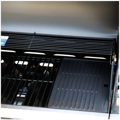 Piastra Di Cottura In Ghisa - 40 X 20 Cm - immagine 2