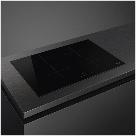 Smeg SI2741D Piano Cottura A Induzione In Vetroceramica Semifilo 4 Zone 75 Cm Touch Control 9 Livelli Di Potenza Nero - immagine 5