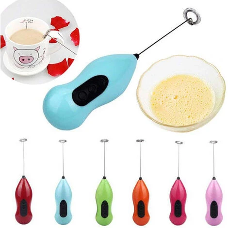 Montalatte Elettrico A Immersione Schiumalatte Schiumatore A Frullino Cappuccinatore Per Latte Schiumato Cappuccino - immagine 2