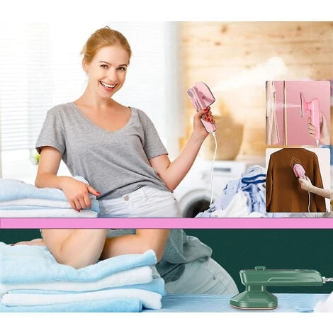 Mini Ferro Da Stiro Vapore Portatile Micro Ferro Stiro Da Viaggio Per Indumenti - immagine 2