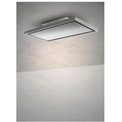 Baraldi 01GEAFFR090ST90 Cappa Da Soffitto GEA Free Classe Energetica A 4 Velocita' Comandi Da Remoto Con Telecomando E Smartphone 90 Cm Inox/Bianco