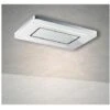 Baraldi 01STVSO090STW80 Cappa Da Soffitto Stivia 4 Velocita' Comandi Da Remoto Con Telecomando 90 Cm Bianco/Inox