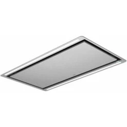 Elica PRF0163520 Cappa A Soffitto Classe Energetica A 5 Velocita' Aspirante Integrata Radiocomando Illuminazione LED 100 Cm Inox