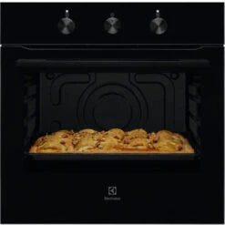 Electrolux KOIHH00K Forno Elettrico Tradizionale Da Incasso InfiSpace Capacita' 72 Litri Classe Energetica A 5 Funzioni 60 Cm Nero