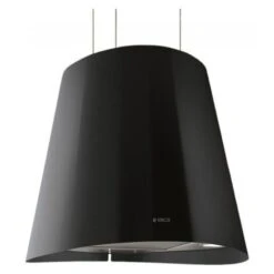 Elica JUNO BL/F/50 Cappa Sospesa Classe Energetica A 3 Velocita' Filtrante Illuminazione LED 50 Cm Nero PRF0071970D