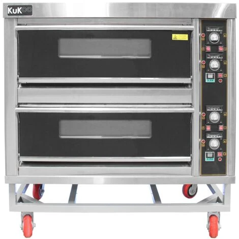 KuKoo - Forno Commerciale Per Cucinare Pizza E Altri Cibi A 2 Piani 400°C Per Ristorante, Bar, Takeaway, Pub O Panificio - immagine 4