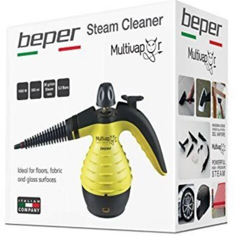 BEPER PULITORE A VAPORE PORTATILE AUTO VETRI FUGHE - immagine 2