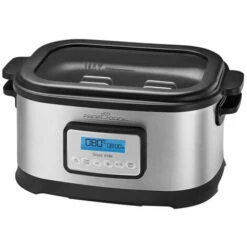 Pentola Per Cottura Lenta In Acciaio Da 8,5L 520w SV 1112