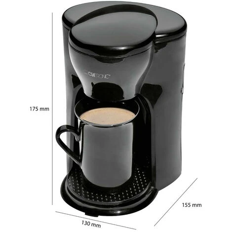 Clatronic Macchina Da Caffe Con Tazza In Ceramica 300w KA 3356 - immagine 2