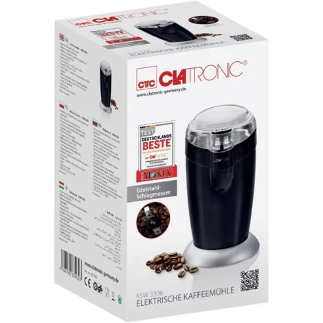 Clatronic KSW 3306 283032 Macinino Nero Tritatutto - immagine 2
