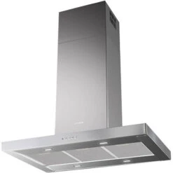 Faber Cappa Cucina Stilo Comfort Isola 90 Cm Acciaio Inox